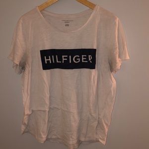 White Tommy Hilfiger T-shirt